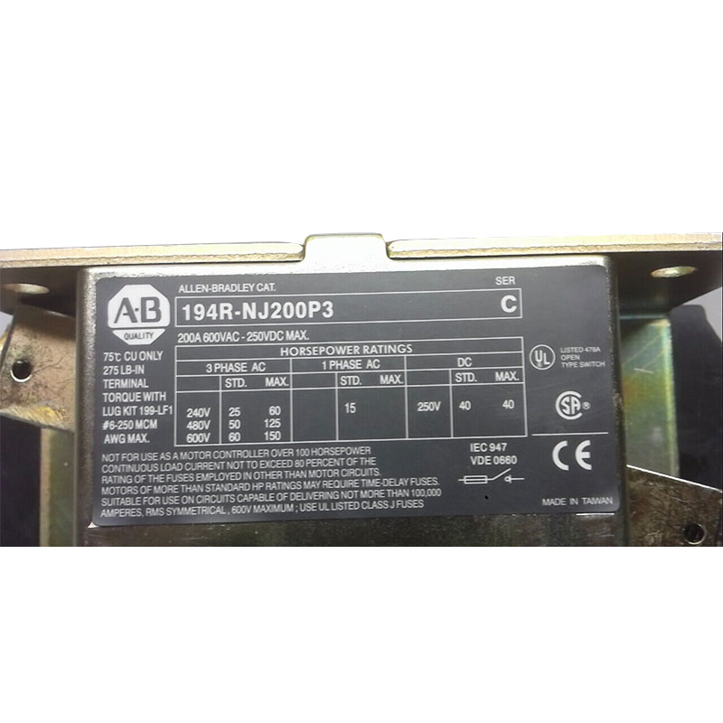 Allen-Bradley 194R-NJ200P3